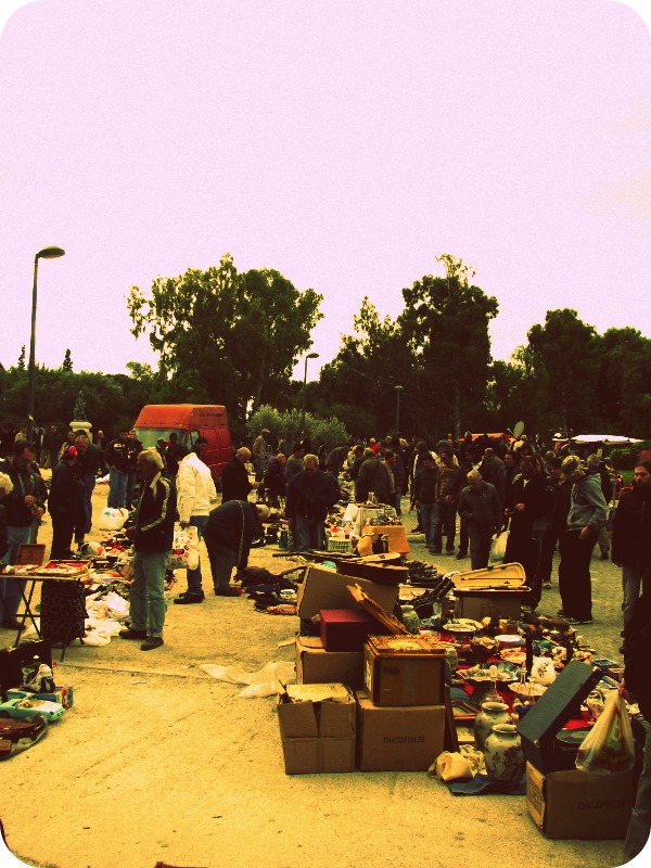 Secondhand and Antique market - Athens
